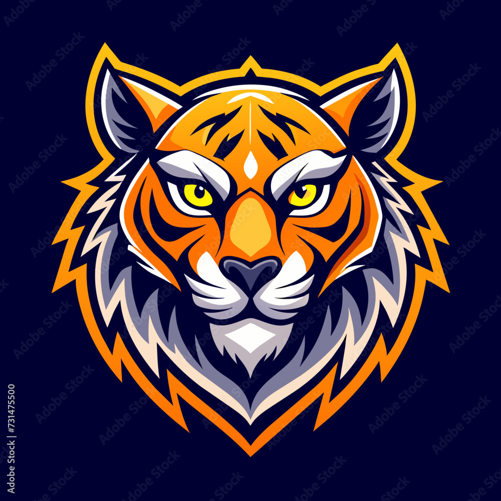 Obraz premium tiger head logo