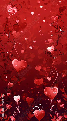 valentine vector background