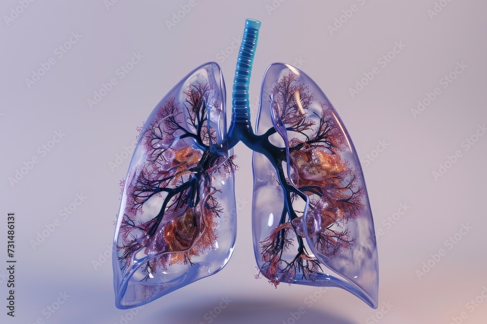 A comprehensive model showcasing the intricate internal structures and