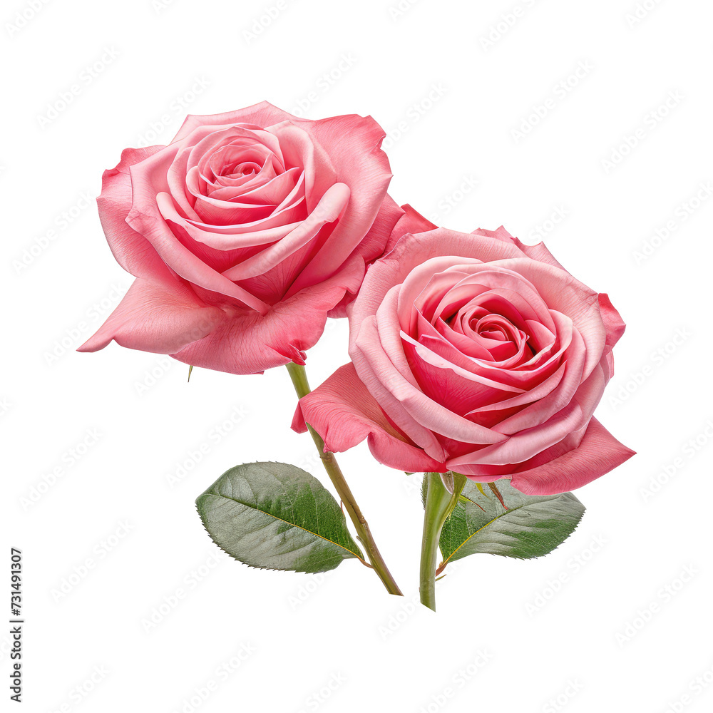 Beautiful rose flower isolated on white Beautiful rose flower isolated on white