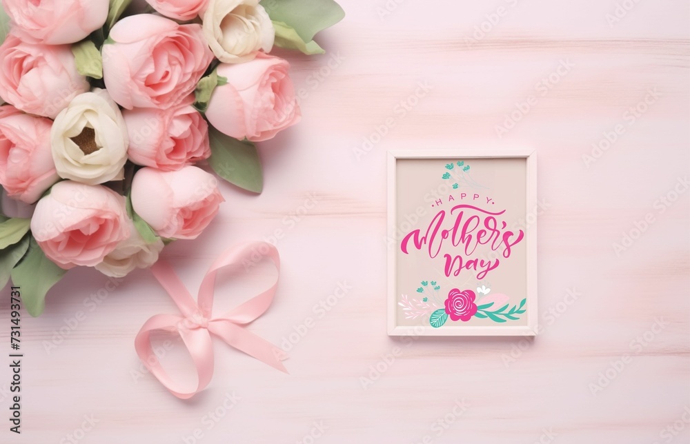 Happy Mother's day greeting card 