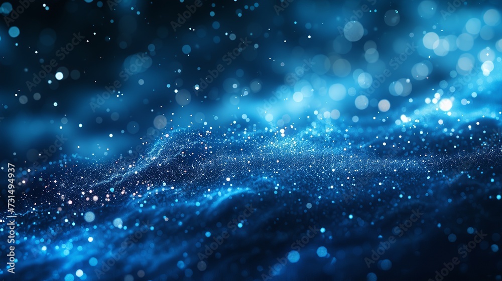An abstract representation of a star-filled galaxy with sparkling cosmic dust, conveying the vastness of space. Wallpaper Background, Generative AI An abstract representation of a star-filled galaxy with sparkling cosmic dust, conveying the vastness of space. Wallpaper Background, Generative AI