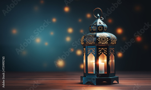 Islamic lantern as a concept for Ramadan