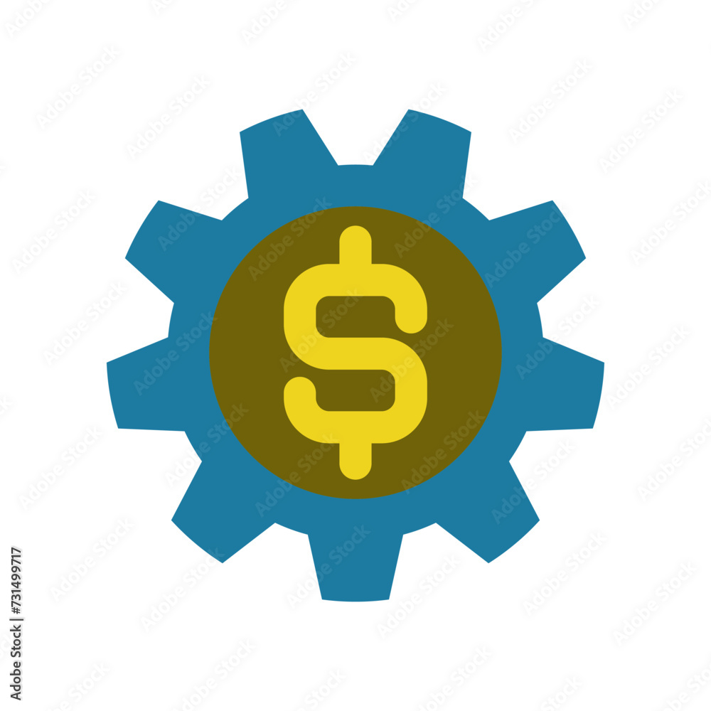 Awesome Gear Logo Design vector Awesome Gear Logo Design vector