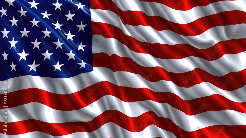 Fototapeta premium USA flag background