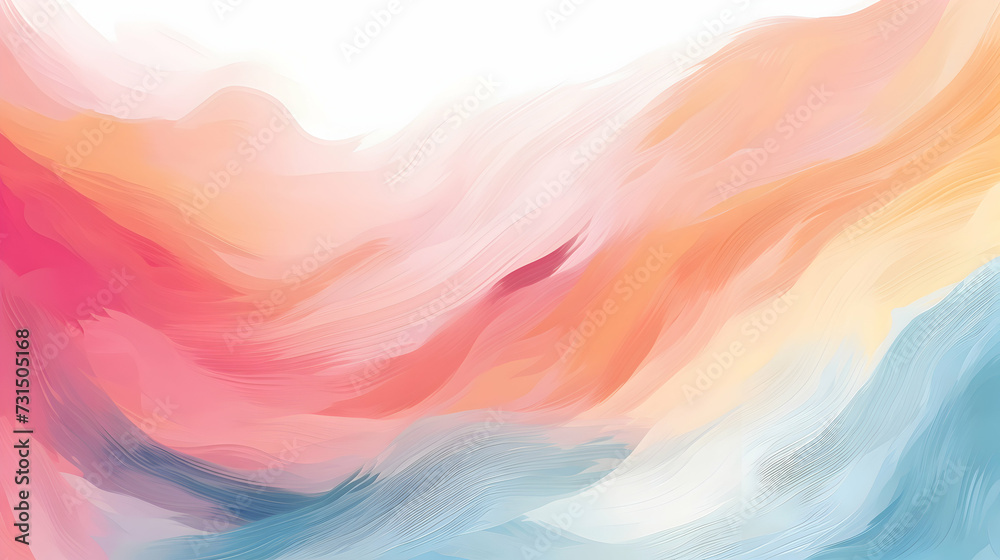 Expressive Brushstroke Art Background for Creative Projects