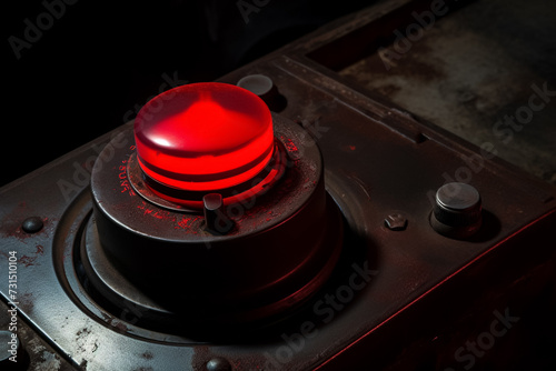 危険な赤色のボタン「AI生成画像」