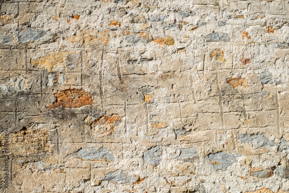 Stone walls in poor village in Turkey. Stone walls in poor village in Turkey.
