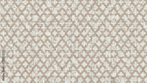 Tribal seamless colorful geometric pattern. hipster zigzag seamless with grunge effect Seamless Ikat Pattern. Abstract background for textile design, wallpaper, surface textures, wrapping paper.