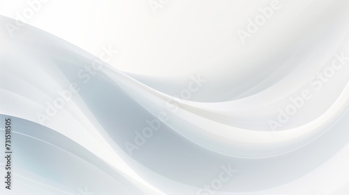 white curve design business card