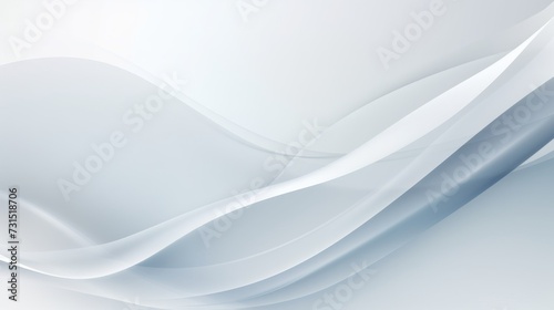 white curve design business card