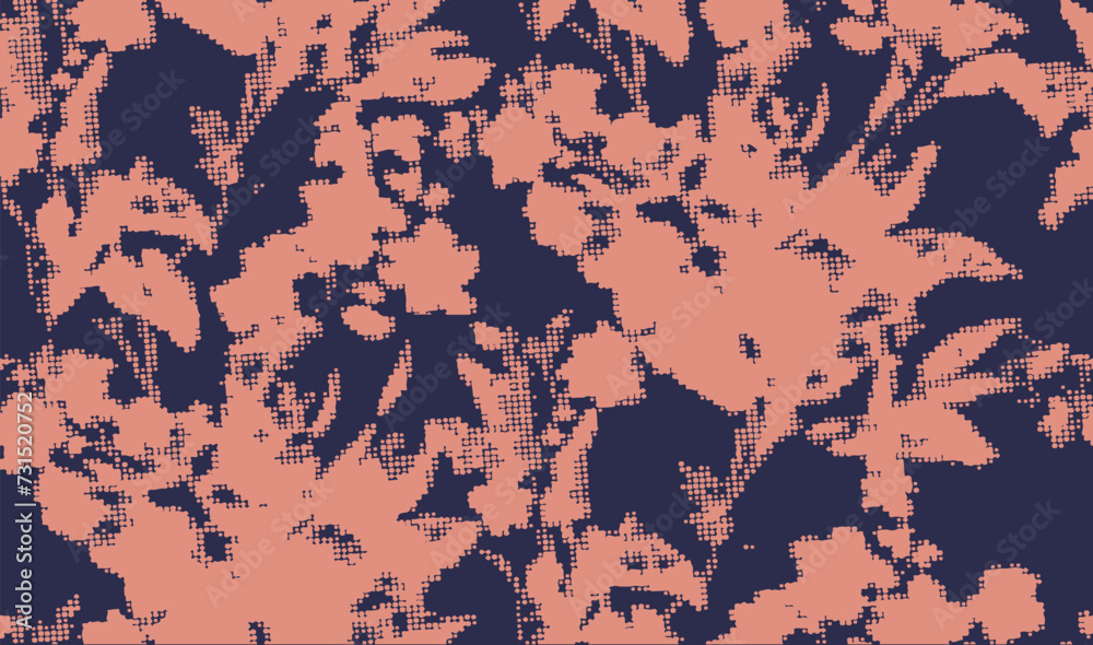 Retro foliage leaf seamless Simple whimsical 2 tone pattern. Kids nursery wallpaper or scandi all over print.botanical florals silhouette designs Vector abstract flower and leaf brush artwork Retro foliage leaf seamless Simple whimsical 2 tone pattern. Kids nursery wallpaper or scandi all over print.botanical florals silhouette designs Vector abstract flower and leaf brush artwork