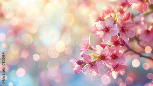 pink, blossoms, tree branch, beautiful garden, essence, spring, delicate, white, cherry flowers, full bloom, blurred background, bokeh, nature, bloom, garden, branch, background, springtime, floral, p © Littleforest Stocker
