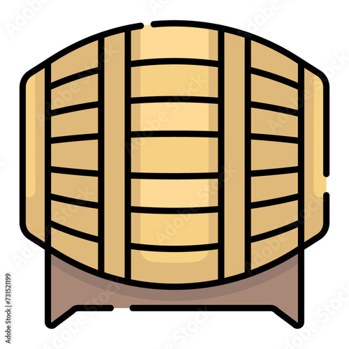 Honeycomb color icon vector isolated symbol illustration