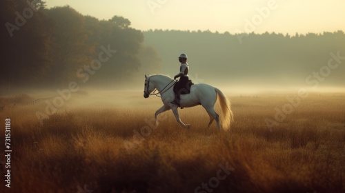 Galloping Prince: Noble Rider in Armor © Mike