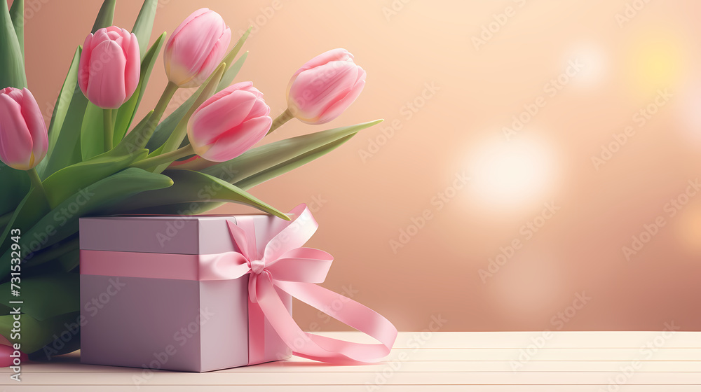 Women's day background with copy space Women's day background with copy space