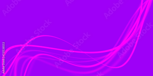 pink lights and curvy wavy at night. purple background