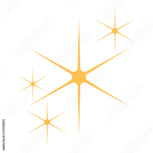 Sparkle Shiny Star Symbol decoration