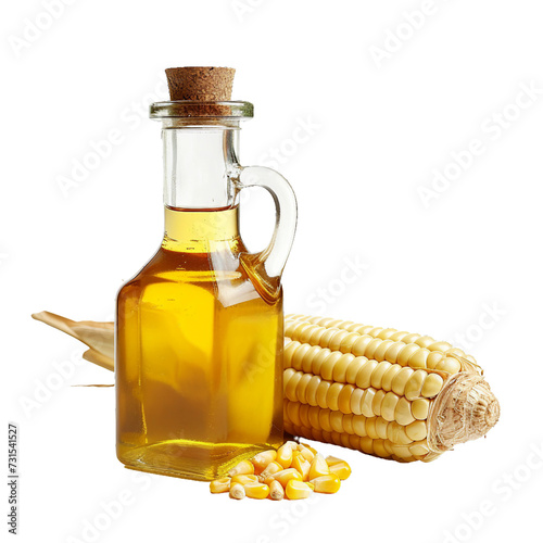 Corn syrup, isolated object, transparent background.
