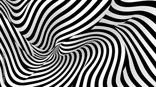 Optical illusion, charming abstract pattern background