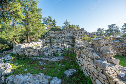 Scenic views from Pedasa (Pedasus, Pedasos), was a town of ancient Caria. It was a polis (city-state)and  was a member of the Delian League, near Bodrum. photo