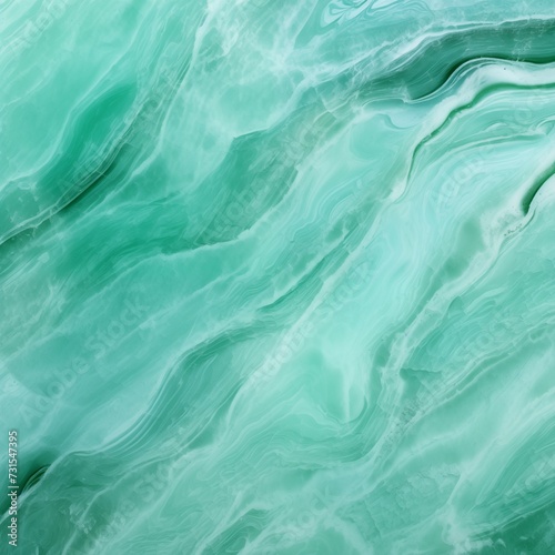 Closeup surface green marble textured background