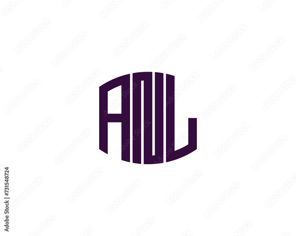 ANL Logo design vector template ANL Logo design vector template