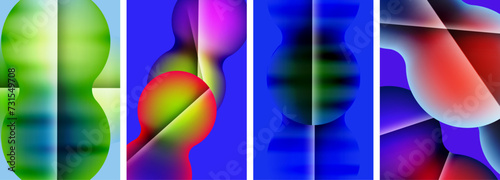 Abstract colors. Abstract backgrounds for wallpaper, business card, cover, poster, banner, brochure, header, website