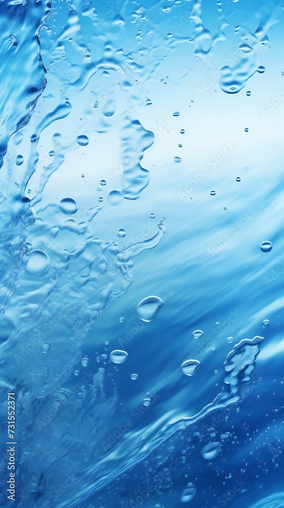 Ocean water wave background closeup Generative Ai Ocean water wave background closeup Generative Ai
