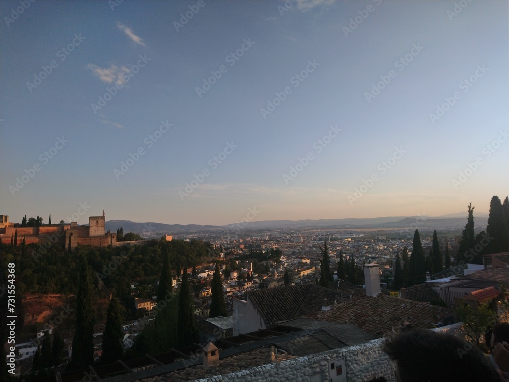 Alhambra mirador San Nicolas Albaycin, Granada
