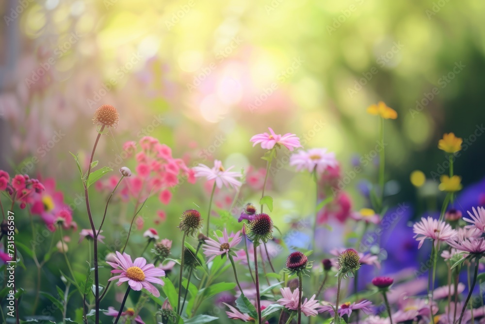 field of flowers