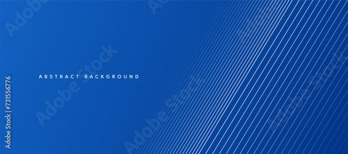 Blue background with straight lines