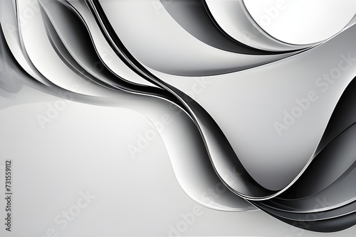 abstract waves gray background 