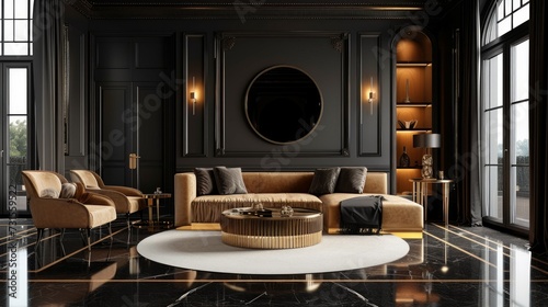 Opulent finishes, geometric shapes, and luxurious textures characterize this ...