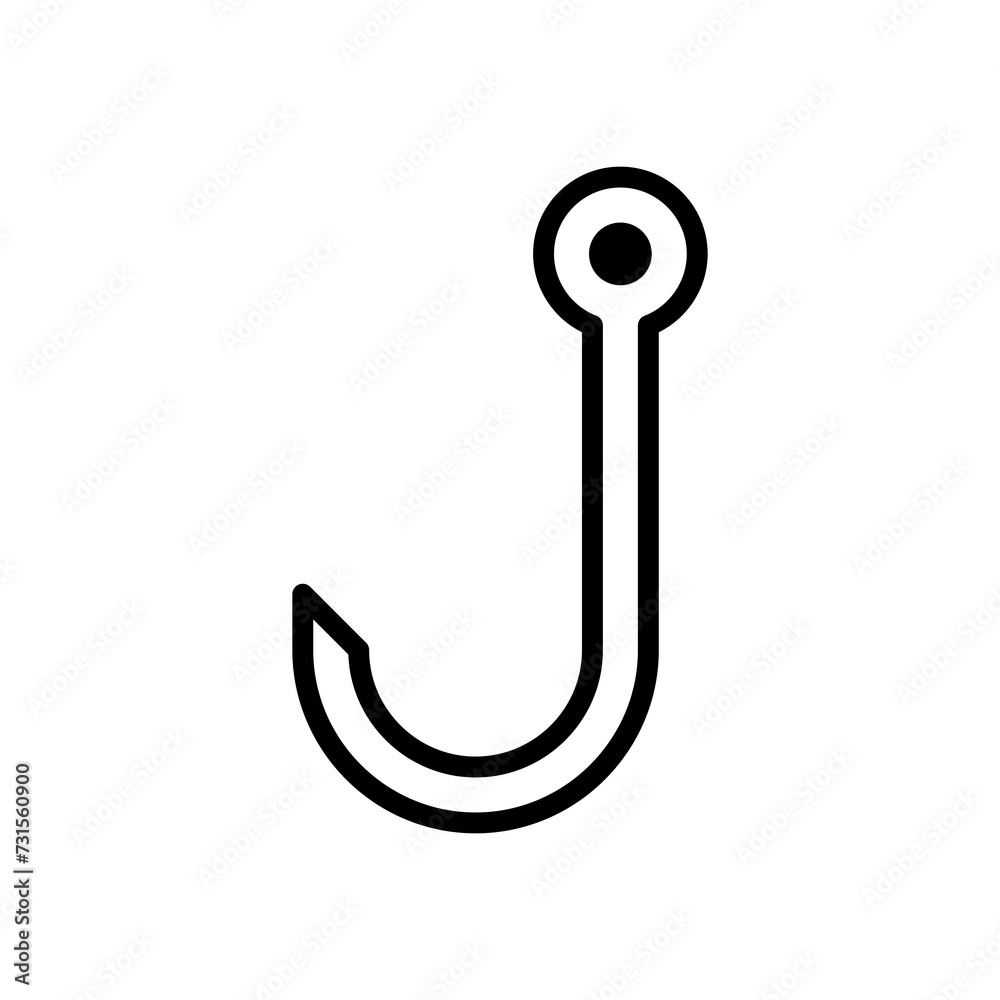 hook icon symbol vector template collection hook icon symbol vector template collection