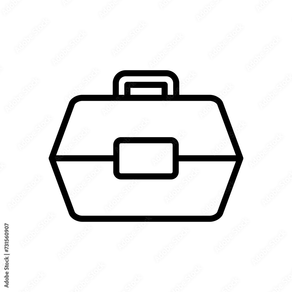 tackle box icon symbol vector template collection tackle box icon symbol vector template collection