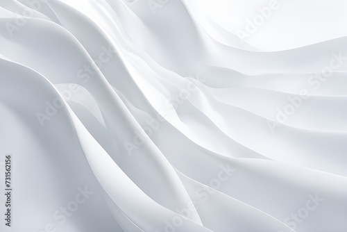 white abstract waves background 