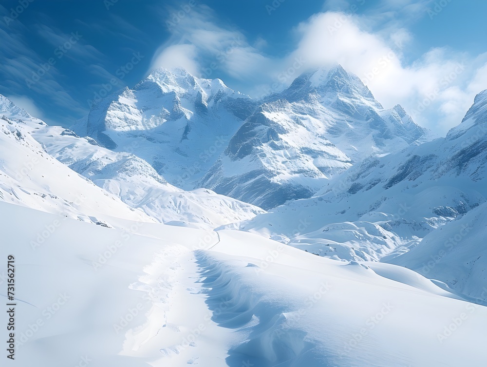 Mountain Swiss Alps Snow 