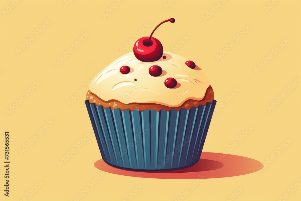 Cupcake With Cherry on Top Cupcake With Cherry on Top