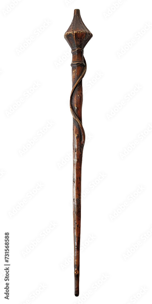 Wand, isolated object, transparent background. Wand, isolated object, transparent background.