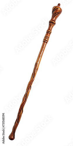 Wand, isolated object, transparent background.