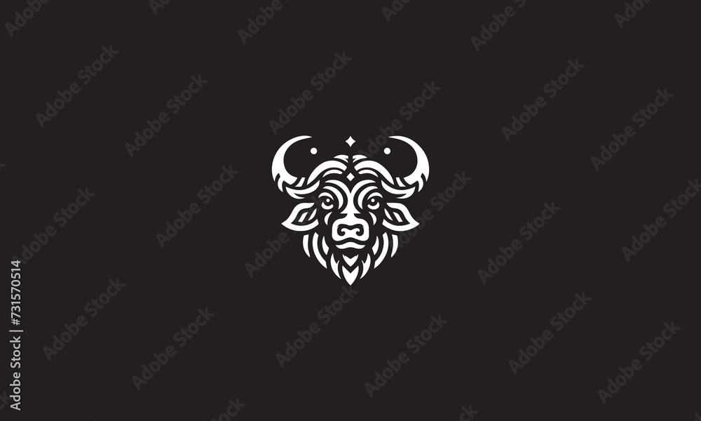 illustration and vectorize image of dog and black and white logo of dog