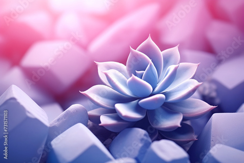 Wallpaper Mural Pink blue succulents close up
Generation AI Torontodigital.ca