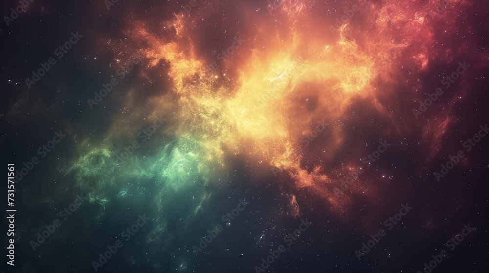 Subtle gradients and cosmic hues paint a picture of celestial grandeur