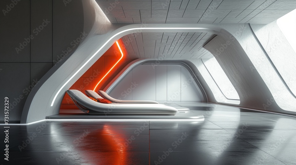 In a futuristic setting, it exudes charisma with its sleek design and confident demeanor In a futuristic setting, it exudes charisma with its sleek design and confident demeanor