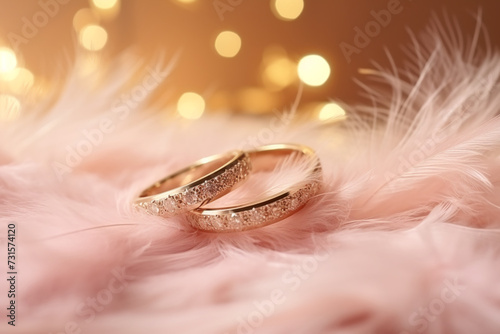 Feather wedding rings
Generation AI