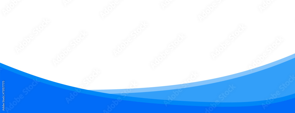 Separator footer, modern divider shape for bottom of the page web site