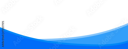 Separator footer, modern divider shape for bottom of the page web site