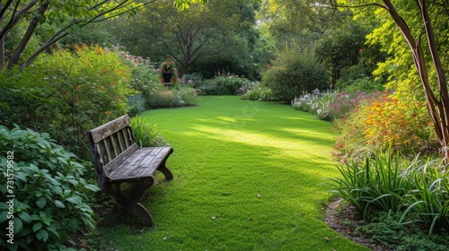 The garden becomes a sanctuary, offering solace from the bustle of the world