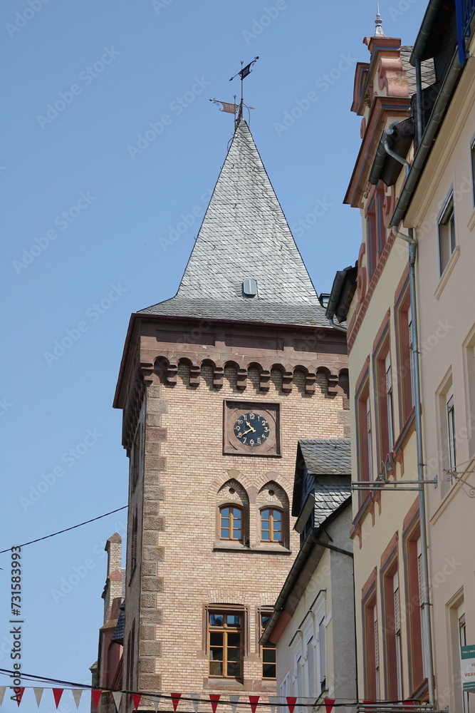 Obraz premium Stadtverwaltung in Zell an der Mosel